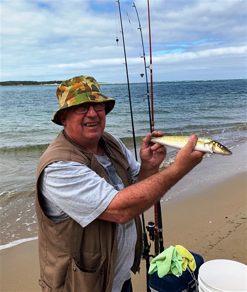 John Turner - Whiting Caught off Pensioners Point Apr 21.jpg